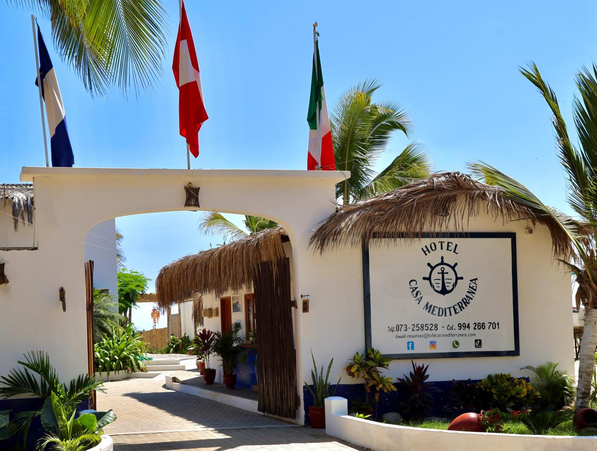 Hotel Casa Mediterranea Mancora Máncora Exterior foto